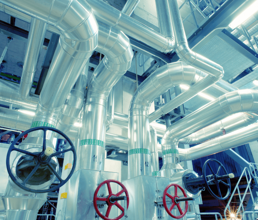 Industrial process and automation installation