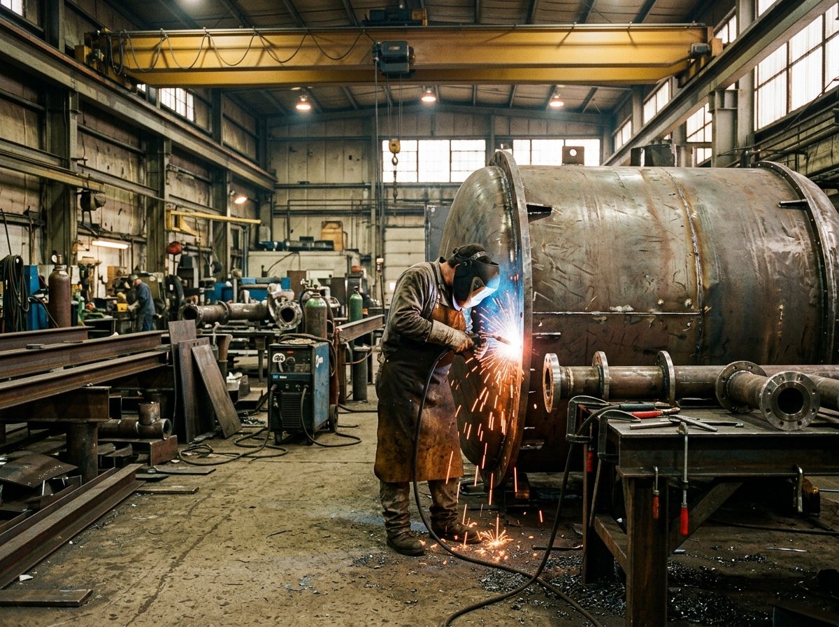 Design and Manufacturing of Steel Structure, Piping and Process Equipment